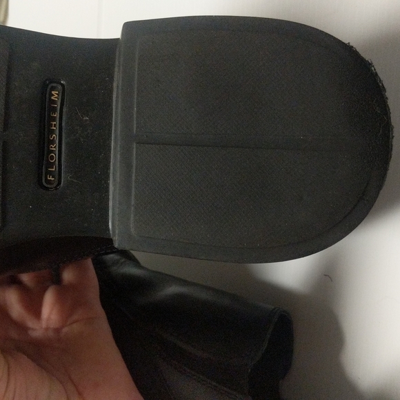 Florsheim Black Leather Loafers Men's Size 13D - Picture 9 of 13